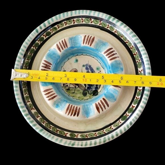 Vintage Tonala Handpainted Ashtray - Picture 3 of 6